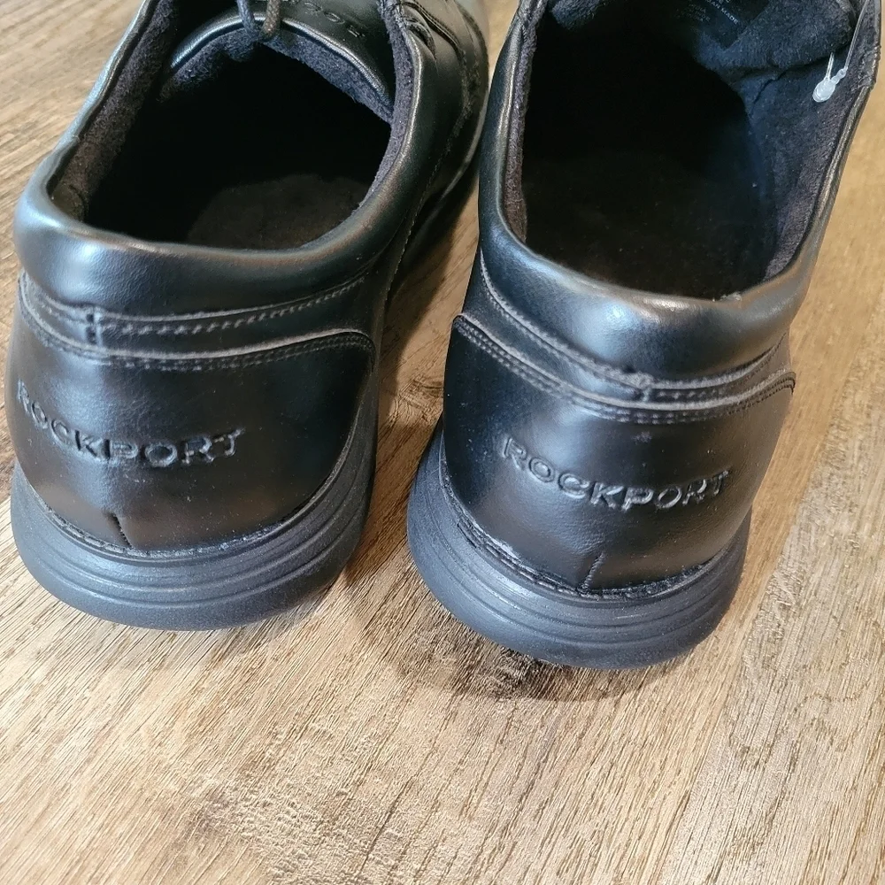 Rockport Men's Black Leather Dress Shoes